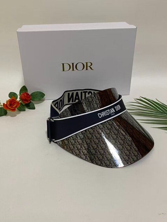 Dior Oblique Print Visor